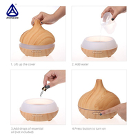 2025 nouveau mini diffuseur d'arôme essentiel d'huile en bois Offre Spéciale pour Spa Yoga Home