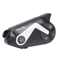 Nouvelle arrivée 1200m 2-Rider Intercom, Bluetooth 5.0 Casque Caméra avec contrôle APP