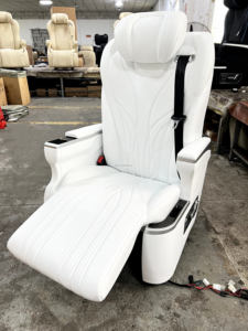 Asiento de Coche VIP de Lujo, Estilo Capitán de Avión, Cuero Nappa Premium, Precio de Fábrica al por Mayor - Product Image 5