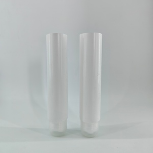 Tube cosmétique vide à prix de gros abordable, tube de massage pour nettoyant visage 100 ml, tube de soin de la peau à presser avec tête à bille en acier - Product Image 1