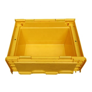 Cajas de Almacenamiento Resistentes con Tapa Adjunta, Apilables y Encajables, Contenedor de Plástico para Mudanza - Product Image 3