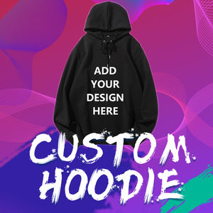Custom Logo Winter Men's <b>Fleece</b> Hooded Sweatshirt Full Sleeve Oversize Sportswear Unisex Hoodies Sweatpants Sets Sportswear - Product Image 4