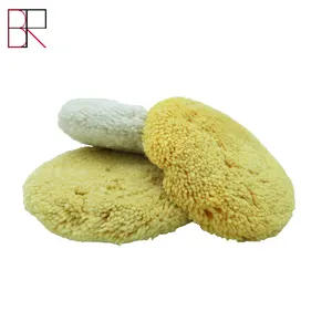 Automotive Care Products Car Buffing Double-sided and Single-sided 100% Lamb Wool Polishing Pad