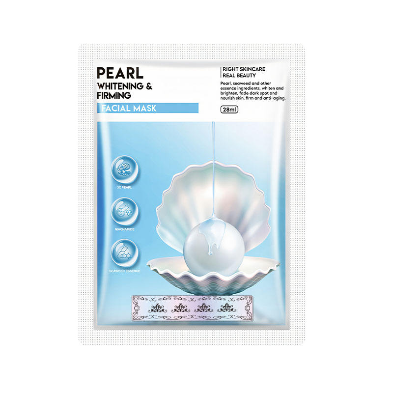 มาส์กบำรุงผิวหน้าเพื่อผิวขาวกระจ่างใสและกระชับ