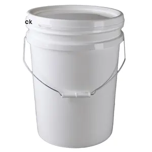 最具竞争力的价格彩色5加仑/20升塑料桶和盖子低价