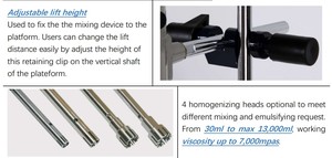 Lab Use <strong>High</strong> Shear <strong>Homogenizer</strong> - Product Image 3