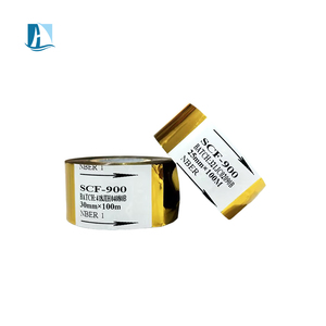 SCF900 LC1 FC2 <strong>Date</strong> <strong>Coding</strong> <strong>Foil</strong> 30mm*100m Colorful <strong>Hot</strong> Stamping Ribbon Printer <strong>Supplier</strong> - Product Image 5