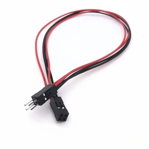 5 Peças de Fios Terminais de Conexão Eletrônica de Dupla Fileira 2.54mm com Isolamento de Borracha 2*2/3/4/5/6/7/8/10P, 25cm, para Máquinas - Product Image 2