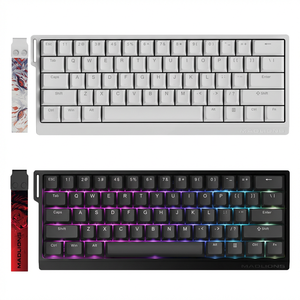 Teclado Gaming MADLIONS MAD 60 HE con Interruptores Magnéticos, Diseño 60%, Efecto Hall, Disparo Rápido de 8000Hz, Actuación Ajustable de 0.1mm, RGB - Product Image 2