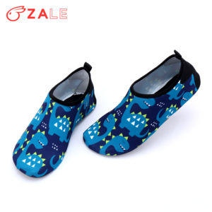 Personalizzabile dinosauro Cartoon fiume <span class=keywords><strong>Trekking</strong></span> <span class=keywords><strong>scarpe</strong></span> di alta qualità ispessita PU soletta morbida pelle-Friendly spiaggia a piedi nudi traspirante - Product Image 4