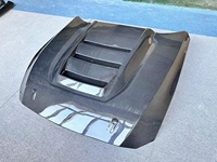 Cubierta de Motor de Fibra de Carbono Seca Estilo SC de Alta Calidad para Ford Mustang 2024+