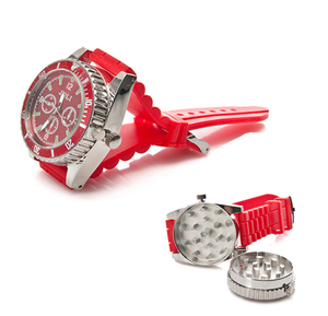 <span class=keywords><strong>Reloj</strong></span> de Pulsera Metálico Creativo y Estético para Hombre, Molinillo de Hierbas, Molinillo de Tabaco en Oferta - Product Image 4