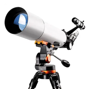 Yeni başlayanlar astronomi 80mm diyafram 500mm odak uzaklığı optik filtre gezi astronomik teleskop