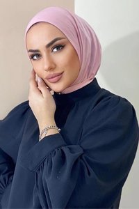 Foulard Voilé Tendance Vente Chaude, Écharpe Instantanée en Jersey Modal Premium, Réglable à Bouton, Haute Élasticité - Product Image 4