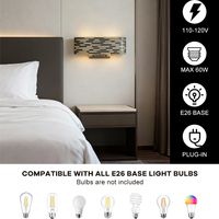 Lampes murales en acrylique LED de haute qualité pour villa, restaurant, club-house, maison, bureau, chevet