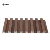 Panel de Pared Interior de WPC con Acabado de Madera de Alta Definición para Decoración de Salas de Exposiciones y Decoración de Paredes Interiores
