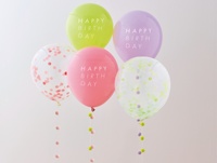 Ballons en latex ronds de 12 pouces, épaissis, imprimés en sérigraphie, best-seller Taojie, décoration de fête d'anniversaire, modèle 01826