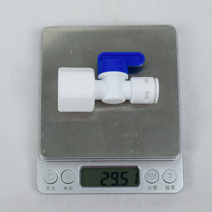 Válvula de bola con rosca interna de 4 puntos, 1/2 pulgada, para purificador de agua, conexión de tubería de PE, conexión rápida - Product Image 2