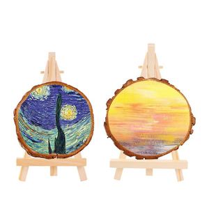 X1021 Soporte de Madera para Exhibición de Lienzos Pequeños, 9*16cm, de Buena Calidad, para Suministros de Arte - Product Image 4