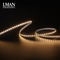 Bande LED haute densité DC24V 2835, 120 LED/m, cuivre 3oz PCB, Ra90 CRI, IP20, 8mm, ruban flexible, éclairage architectural commercial
