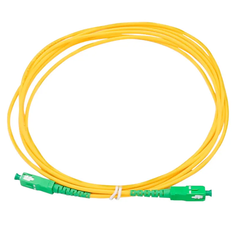 Orange Farbe SC/APC 1,6 mm 3,5 m Glasfaser-Patch-Schnur Kabel G567a2 Glasfaser-Patch-Schnur