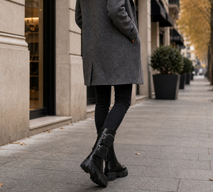 Bottes Chelsea Confortables et Respirantes à Semelle Plate avec Fermeture Éclair et Sangle, Grande Taille, Style Européen et Américain, Collection Automne-Hiver 2026, ODM/OEM - Product Image 4