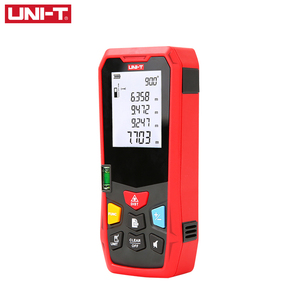 UNI-T เครื่องวัดระยะด้วยเลเซอร์ 50 ม. 40 ม. LM40 LM50 LM60 เครื่องวัดระยะทาง จอ LCD ดีไซน์สำหรับใช้งานภายในและภายนอก - Product Image 5