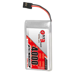 แบตเตอรี่ Gaoneng 4000mah 1s 5c 10c 3.7v หัวต่อ Jr สำหรับ M17 Gnb - Product Image 1