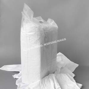 Trapos de Limpieza de Colores Variados, Trapos de Tela de Rizo 100% Algodón Blanco, Trapos Reciclados Absorbentes de Agua y Aceite, Suaves para Uso Marino - Product Image 1