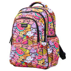 <span class=keywords><strong>Sac</strong></span> à <span class=keywords><strong>dos</strong></span> personnalisé pour étudiants, jeunes, voyage, sport, école, avec fermeture éclair antivol, multi-poches, impression numérique graffiti - Product Image 6