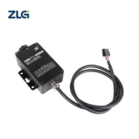 Registrador de Datos CAN Bus Serie ZLG CANDTU, Analizador y Lector CAN de 1/2/4 Canales, Interfaz OBD/DB9, Construcción Metálica para Diagnóstico de Fallas en Automóviles