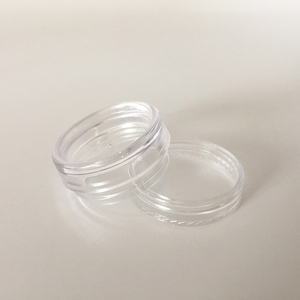 New Arrival nhựa trong suốt rõ ràng 2G mỹ phẩm jar, Mini 2 gram mỹ phẩm Dispenser nồi container <span class=keywords><strong>Logo</strong></span> tùy chỉnh - Product Image 4