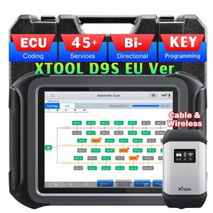 德国欧盟仓库 XTOOL D9S 欧盟全钥匙丢失编程全系统诊断 OBD2 扫描仪 AdBlue 汽车重置工具 - Product Image 1