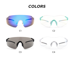 Lentes <span class=keywords><strong>de</strong></span> PC Ligeras, Gafas <span class=keywords><strong>de</strong></span> Sol Deportivas Fotocromáticas Resistentes al Viento para Exteriores, para Correr, Conducir, Estilo Vintage, con Logotipo Personalizado, para Hombre - Product Image 4
