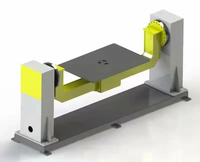 Positionneur de robot de soudage industriel à double axe en forme de U, conception de table basculante, nouvelle machinerie 2025, 2158x800x960