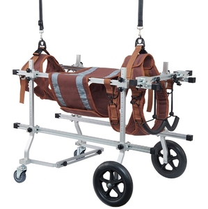 USMILEPET Silla de Ruedas Ajustable de 4 Ruedas para Perros Grandes, Fácil de Montar, Ruedas de Ejercicio para Mascotas con Patas Discapacitadas - Product Image 1