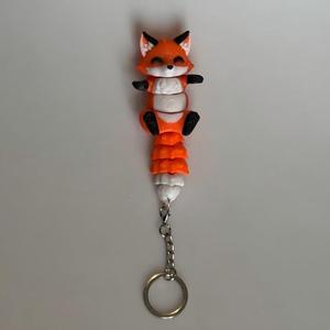 Porte-clés magnétique personnalisé en forme de petit chat imprimé en 3D, pendentif, aimant de réfrigérateur en forme d'animal, décoration d'intérieur - Product Image 3
