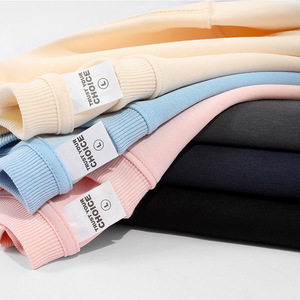 Combinaison de travail en coton épais pour l'automne, coupe ample, motif cœur, avec logo brodé personnalisé, uniforme de classe - Product Image 2