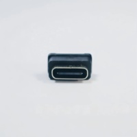 Connecteur USB Type C femelle étanche 6 broches SMT à montage en surface, prise de charge 6,8 mm pour petits appareils, marque QQX, 1000 pièces/bobine