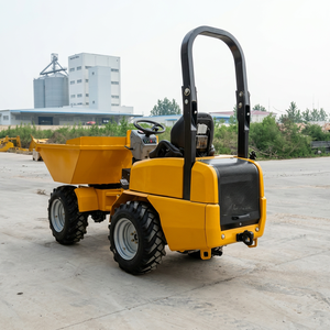Yellow <b>Tracked</b> Skid Steer Mini Dumper Wheel Loader Kubota Diesel Engine Eaton Hydraulic <b>Pump</b> New High Efficiency 75KW 0.19m - Product Image 1