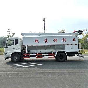 Camión de Alimentación Dongfeng de 12 Toneladas, Camión de Alimentación Autopropulsado para Granjas Avícolas - Product Image 1