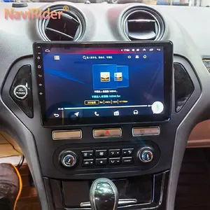Kontrol suara AI Android 13 Radio mobil untuk Ford Mondeo 4 mk4 2010 2013 2014 Multimedia pemutar Video Stereo GPS CarPlay nirkabel