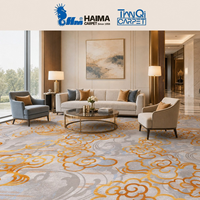 Tapis Axminster à motifs personnalisés pour les halls d'hôtels et les revêtements de sol de l'hôtellerie