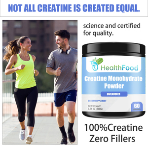 Customized Packaging 5000mg Creatine Monohydrate Powder Bulk Creatine Vegan Powder Drink Halal Fuels Muscle Energy Boost Stamina - Product Image 6