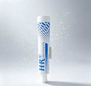 Tubo de PE con Tapa Abatible Blanca de 56.5g y 28mm, Impresión Personalizada, Envase Vacío para <span class=keywords><strong>Gel</strong></span> <span class=keywords><strong>Lubricante</strong></span> Médico, Tubo para Cuidado Personal OEM - Product Image 2
