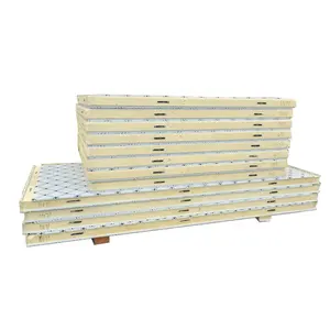 PU polyurethane foam PUR PIR cold room storage warehouse insulation sandwich panels/boards roof sandwich panels