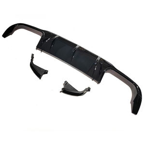 Задний диффузор GLoss Black AMG в стиле C63 для Mercedes-Benz <span class=keywords><strong>C</strong></span>-<span class=keywords><strong>Class</strong></span> W204 LCI 2011-2014 Sport - Product Image 2