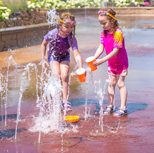 Davis Customized Children Interactive Dry Deck Fountain <strong>Water</strong> <strong>Feature</strong> for Outdoor Playing - Product Image 2