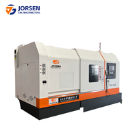 Mesin Bubut CNC TCK63 Presisi Tinggi dengan Meja Miring, Diameter Putar Maksimum 720mm, Lubang Spindel 80mm, Panjang Benda Kerja 1000mm