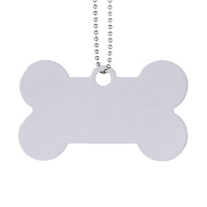 Двухсторонняя идентификационная бирка для собак в форме кости с индивидуальным логотипом - Product Image 4